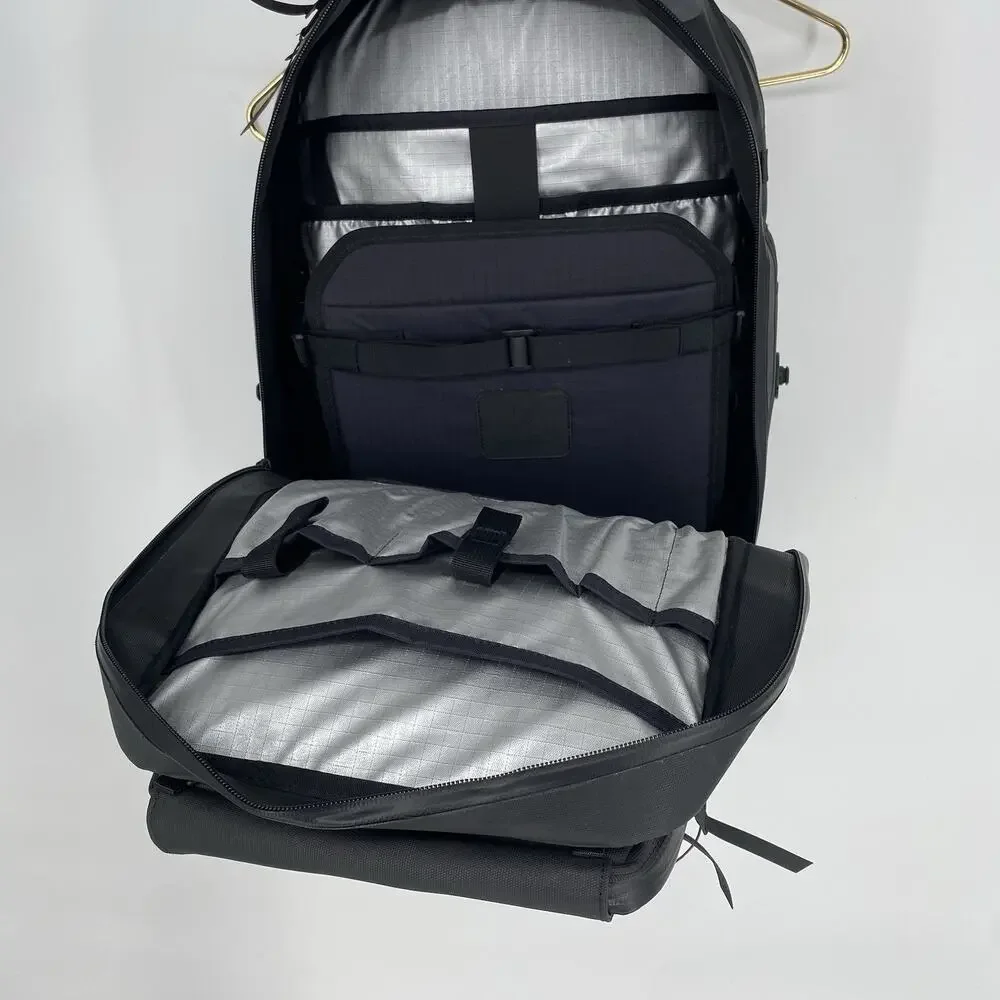 Black Ember Citadel Modular Backpack Black Tech Laptop Travel Commuter Bag